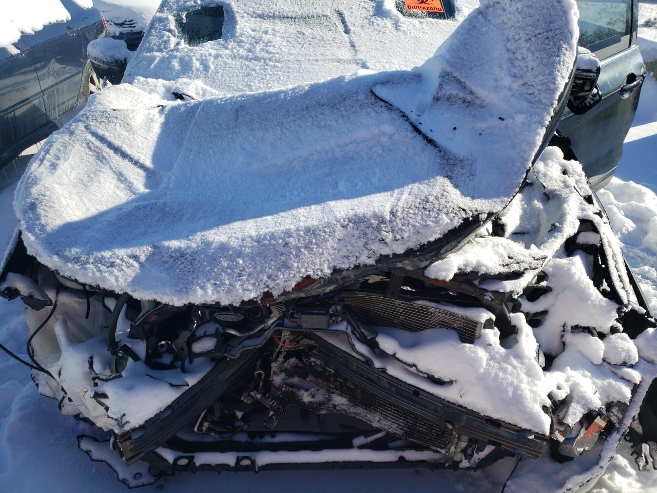 2019 Nissan Rogue VIN JN1BJ1CR8KW350209 Copart auction photo, front end / side damage thumbnail 13