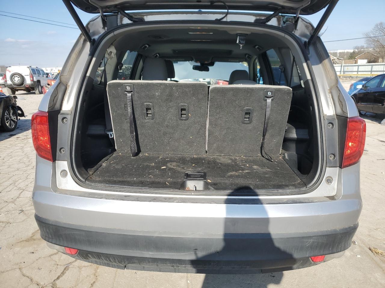 2017 Honda Pilot VIN 5FNYF6H63HB001685 Copart auction photo, front end damage thumbnail 6