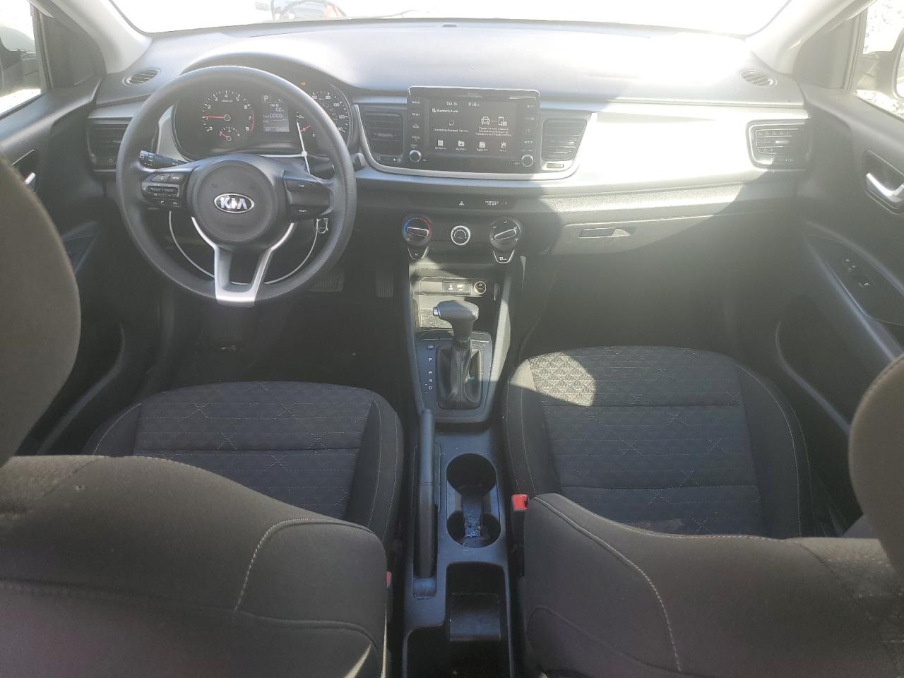 2020 KIA Rio VIN 3KPA24AD7LE349739 Copart auction photo, all over damage thumbnail 8