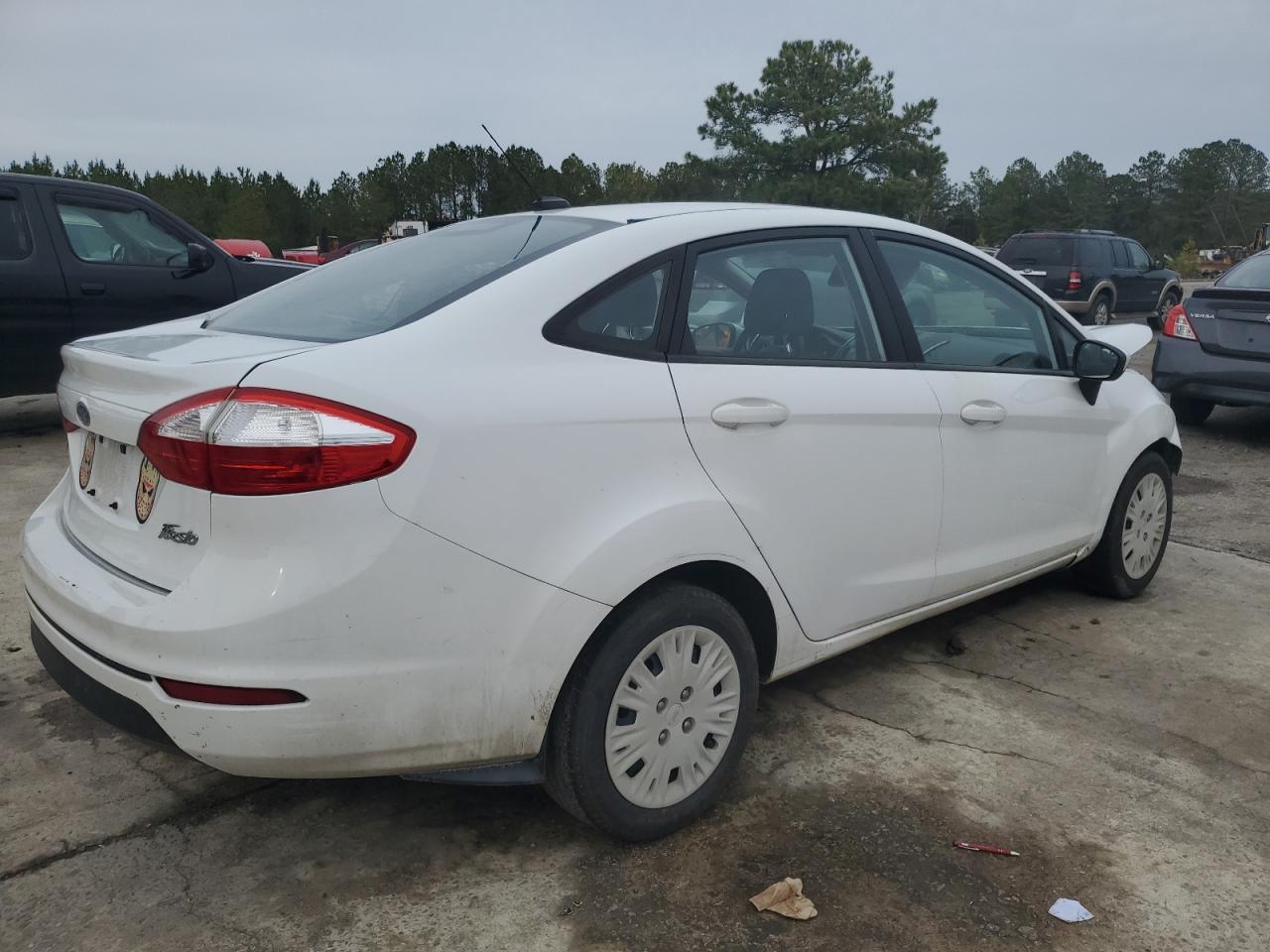 2017 Ford Fiesta VIN 3FADP4AJ9HM132569 Copart auction photo, front end damage thumbnail 3