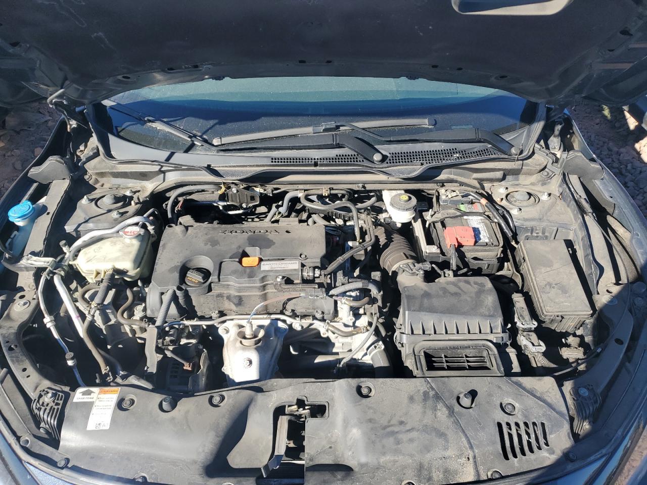 2019 Honda Civic VIN 2HGFC2F63KH563729 Copart auction photo, side / rear end damage thumbnail 11