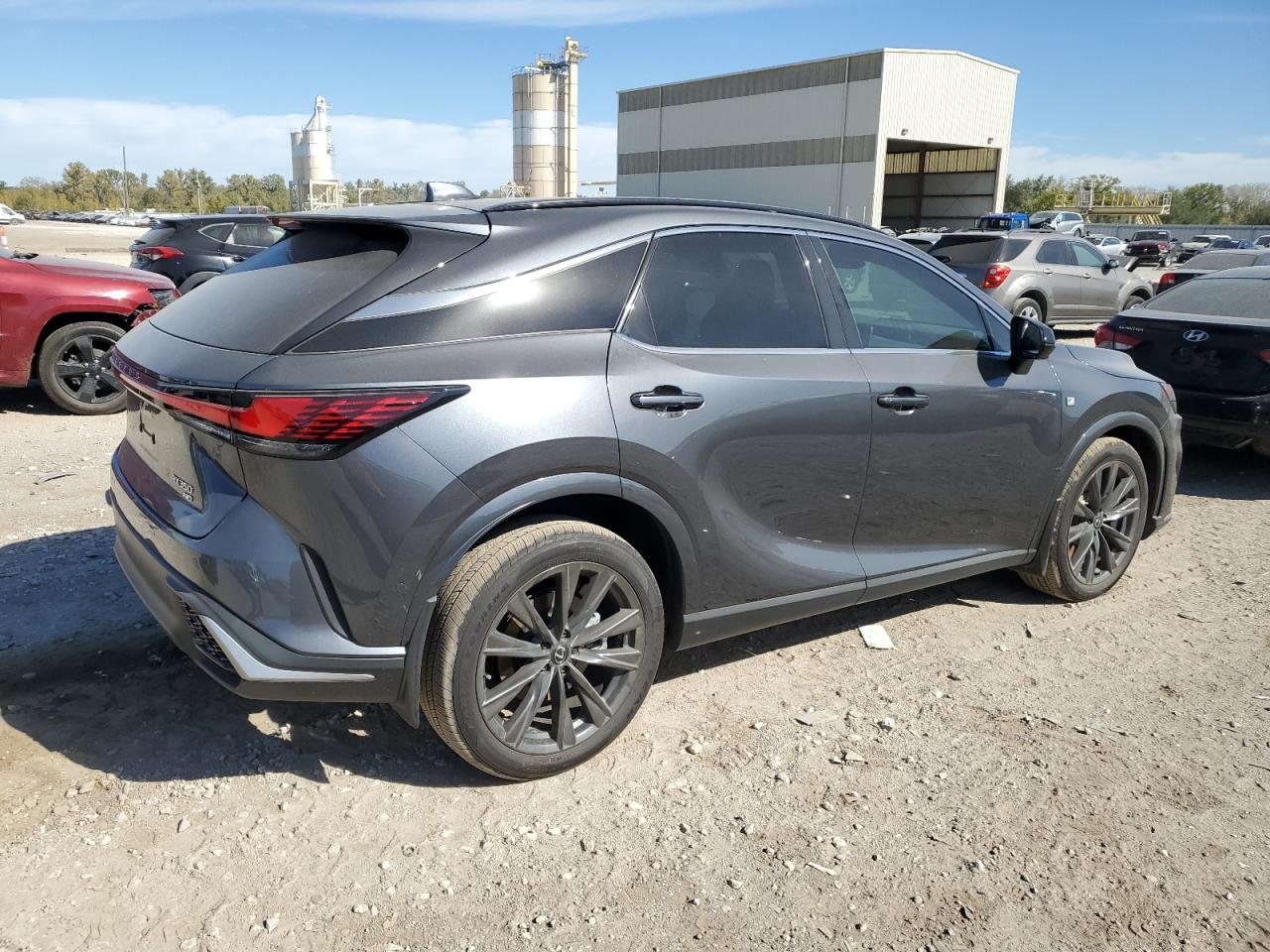 2024 Lexus RX VIN 2T2BAMCA1RC046677 Copart auction photo, side damage thumbnail 3