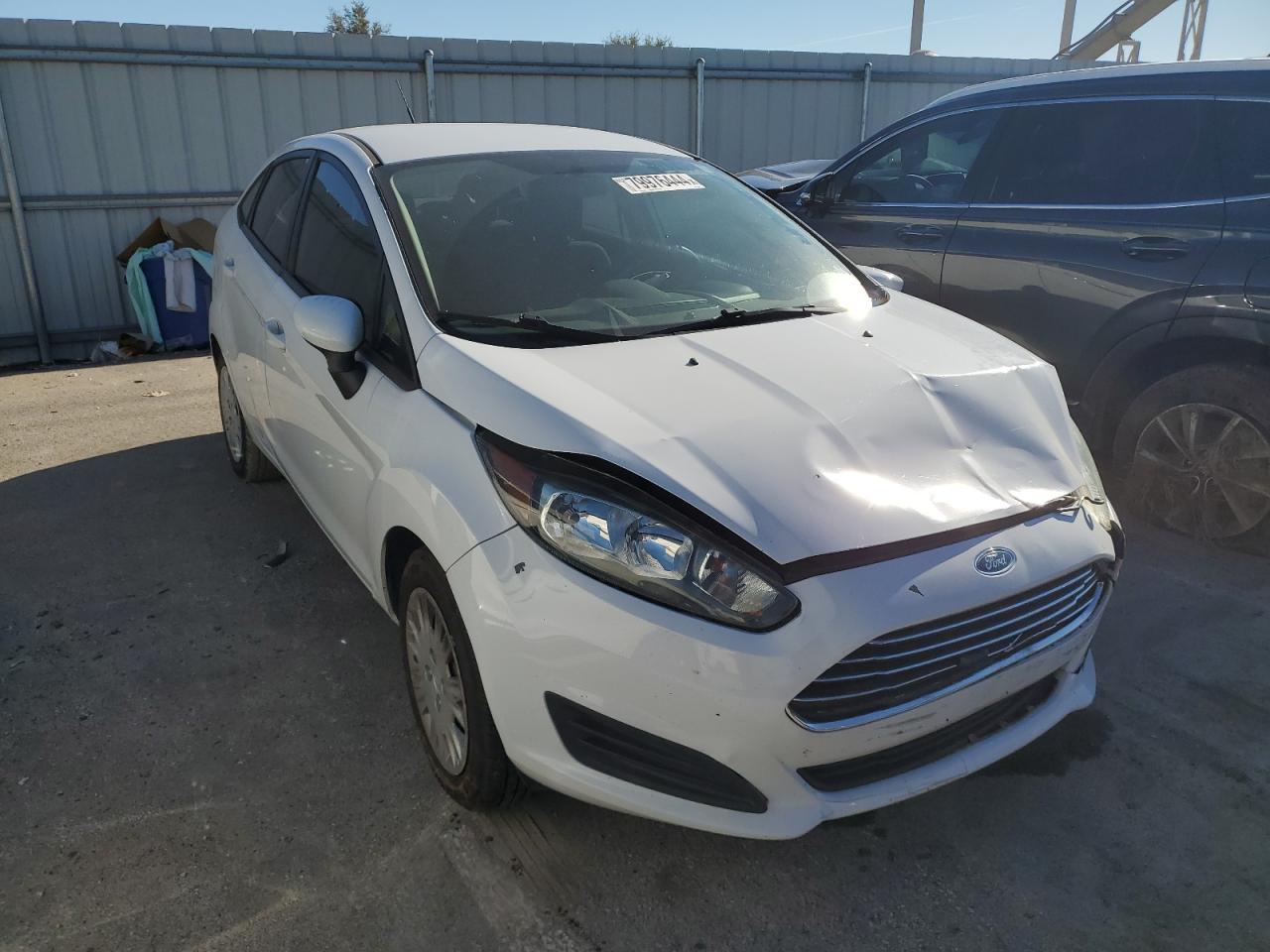 2014 Ford Fiesta VIN 3FADP4AJ9EM174560 Copart auction photo, front end damage thumbnail 4