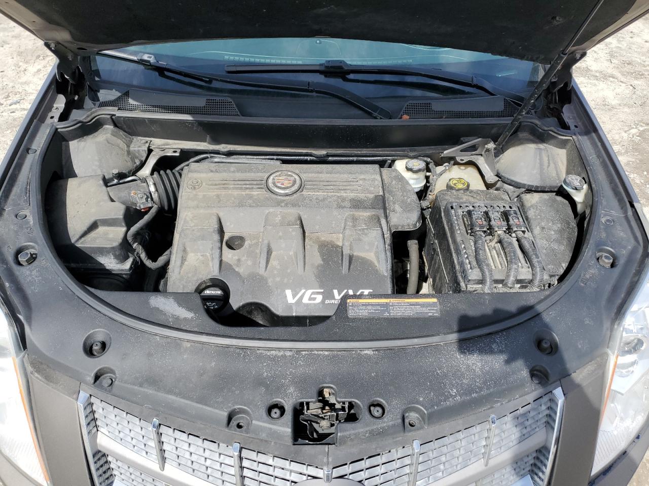 2015 Cadillac SRX VIN 3GYFNAE38FS508815 Copart auction photo, rear end / front end damage thumbnail 12