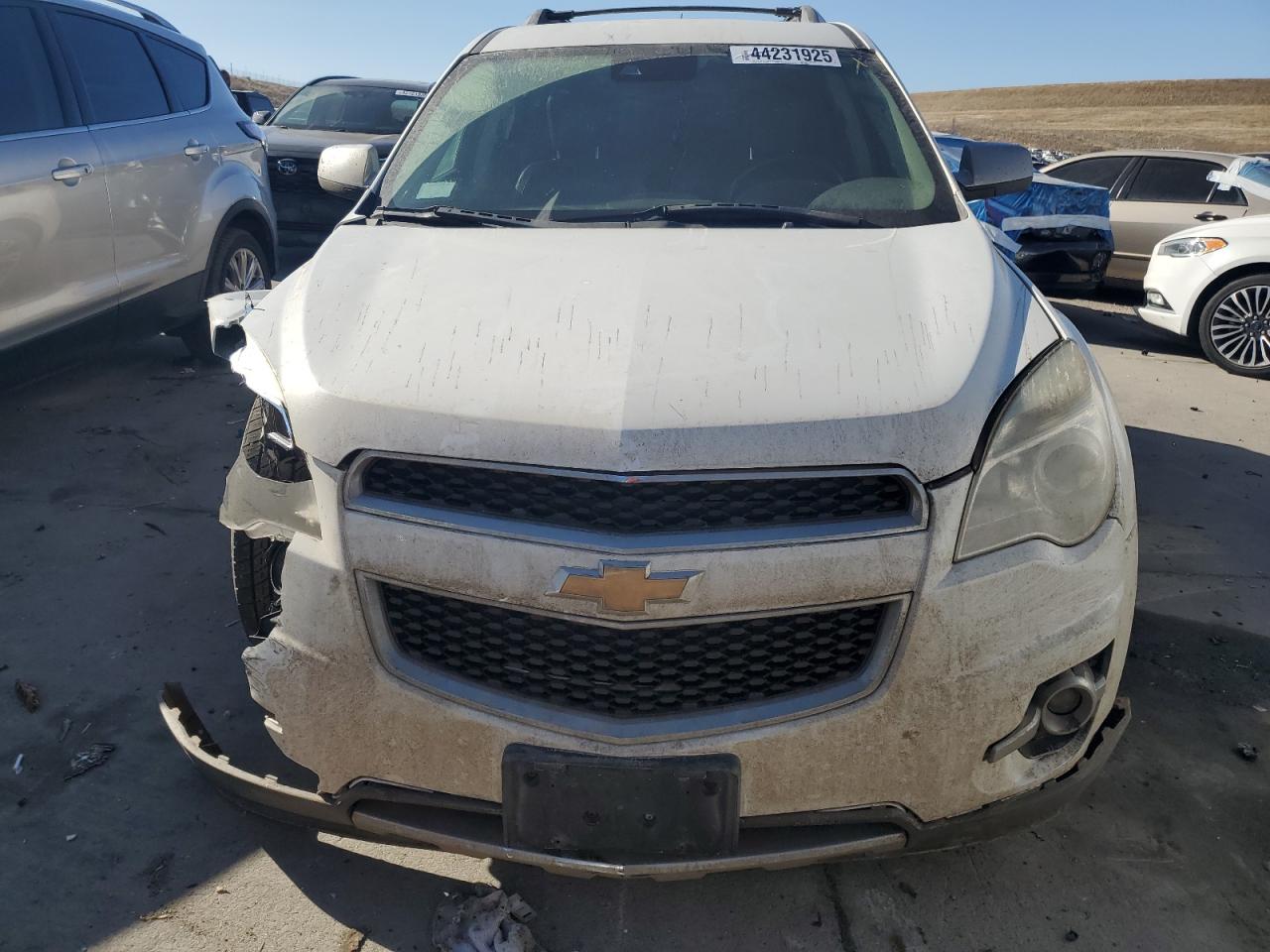 2013 Chevrolet Equinox VIN 2GNFLGEK0D6406384 Copart auction photo, front end / side damage thumbnail 5
