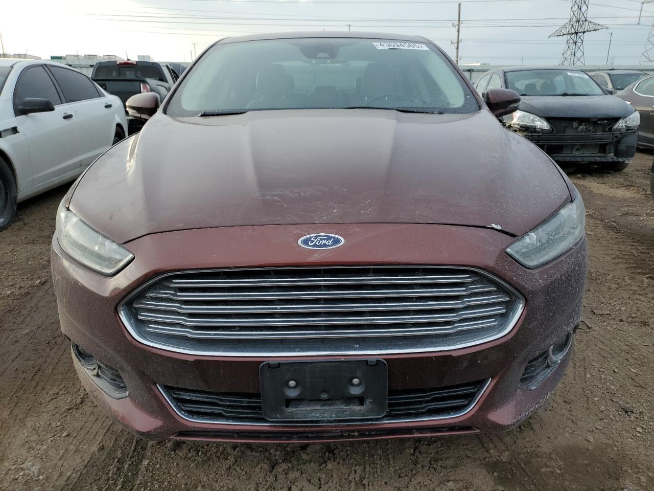 2015 Ford Fusion VIN 3FA6P0K94FR198422 Copart auction photo, front end / side damage thumbnail 5