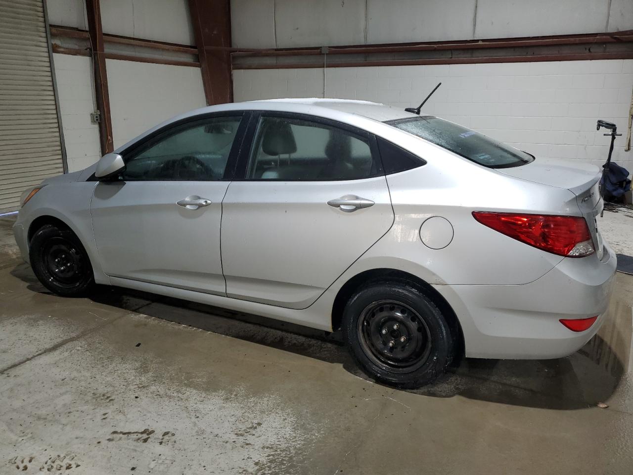 2014 Hyundai Accent VIN KMHCT4AE8EU774482 Copart auction photo, vandalism damage thumbnail 2