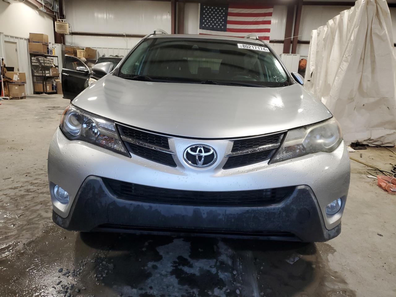 2014 Toyota RAV 4 VIN 2T3YFREV4EW087172 Copart auction photo, side / rear end damage thumbnail 5