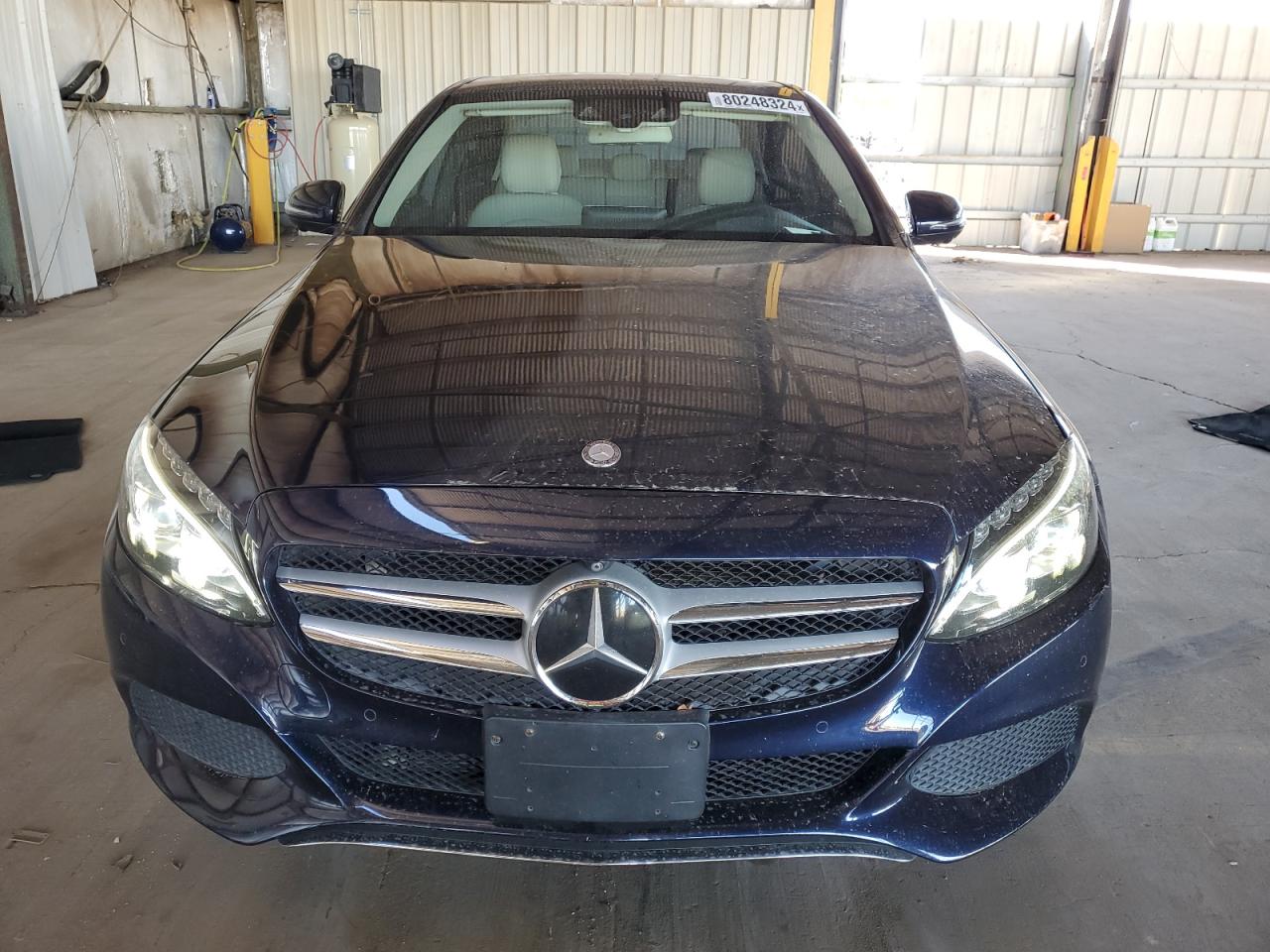 2017 Mercedes-Benz C-klasse VIN 55SWF4KB7HU217605 Copart auction photo, rear end damage thumbnail 5