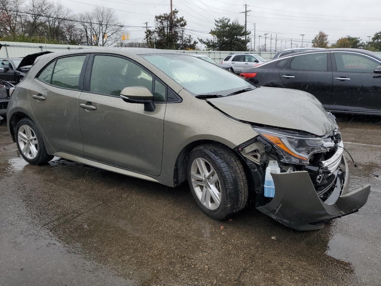 2019 Toyota Corolla VIN JTNK4RBE8K3052886 Copart auction photo, front end damage thumbnail 4