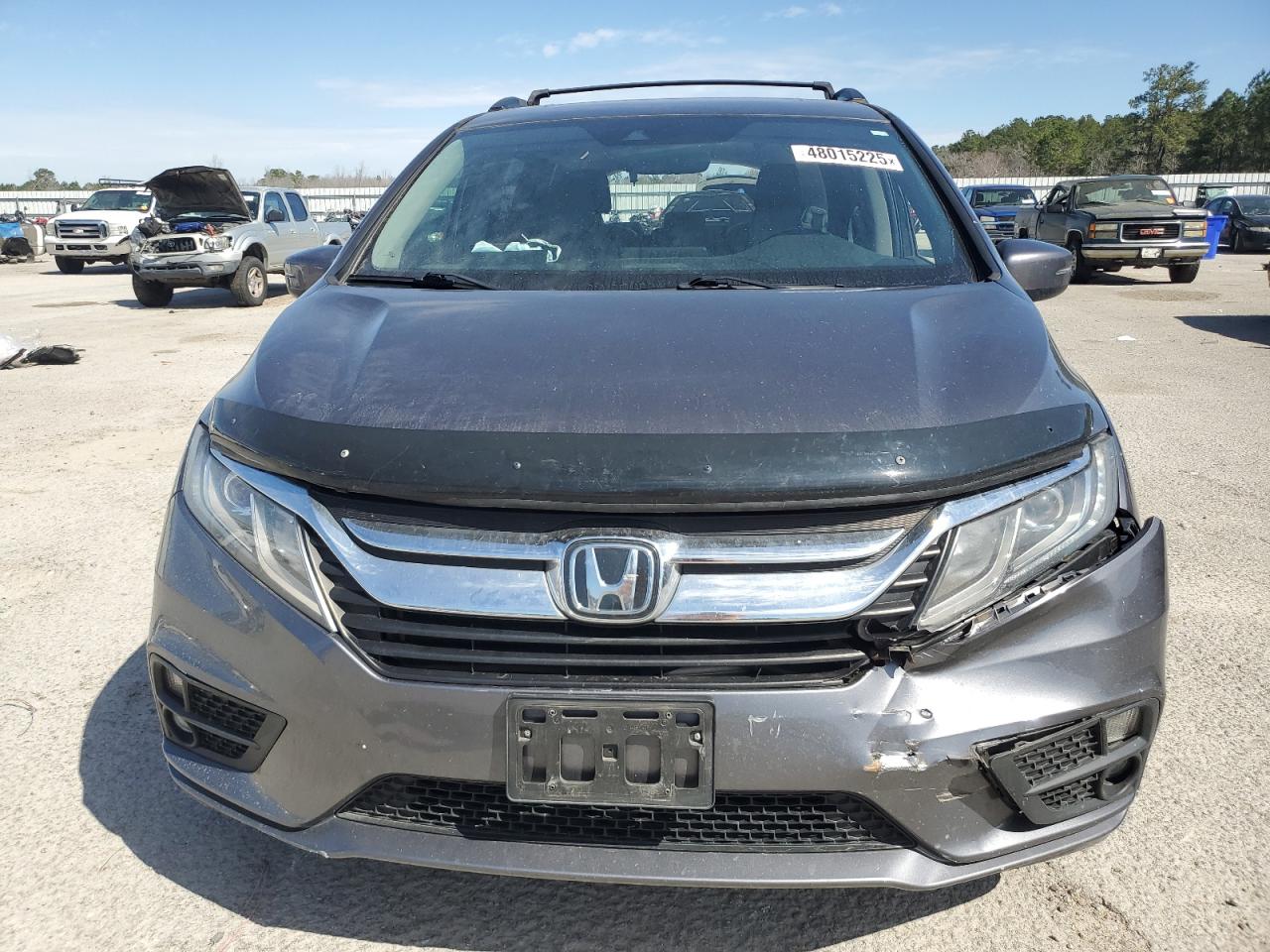 2018 Honda Odyssey VIN 5FNRL6H77JB036189 Copart auction photo, rear end / front end damage thumbnail 5