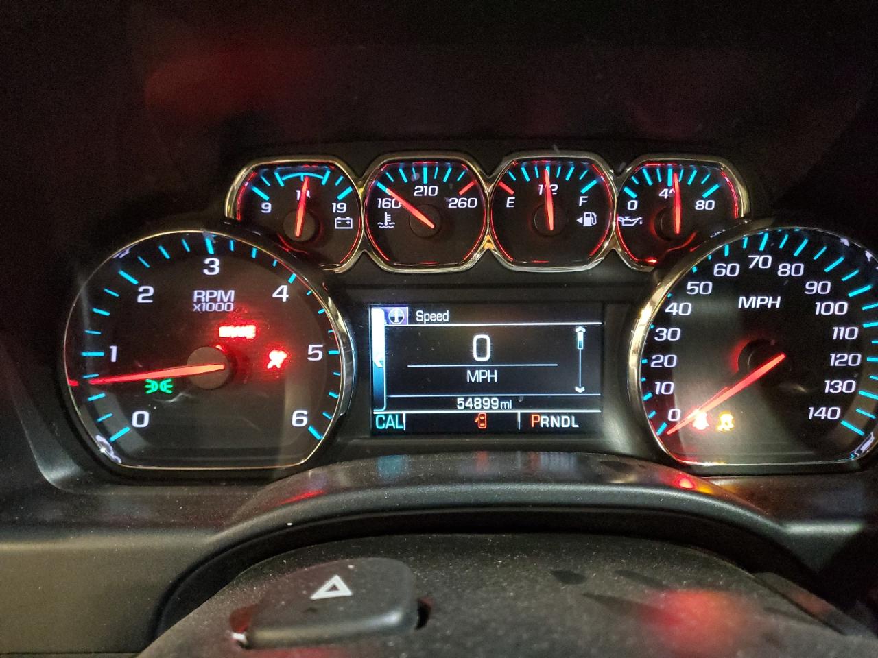 2018 Chevrolet Silverado VIN 2GCVKREC8J1107651 Copart auction photo, front end / side damage thumbnail 9