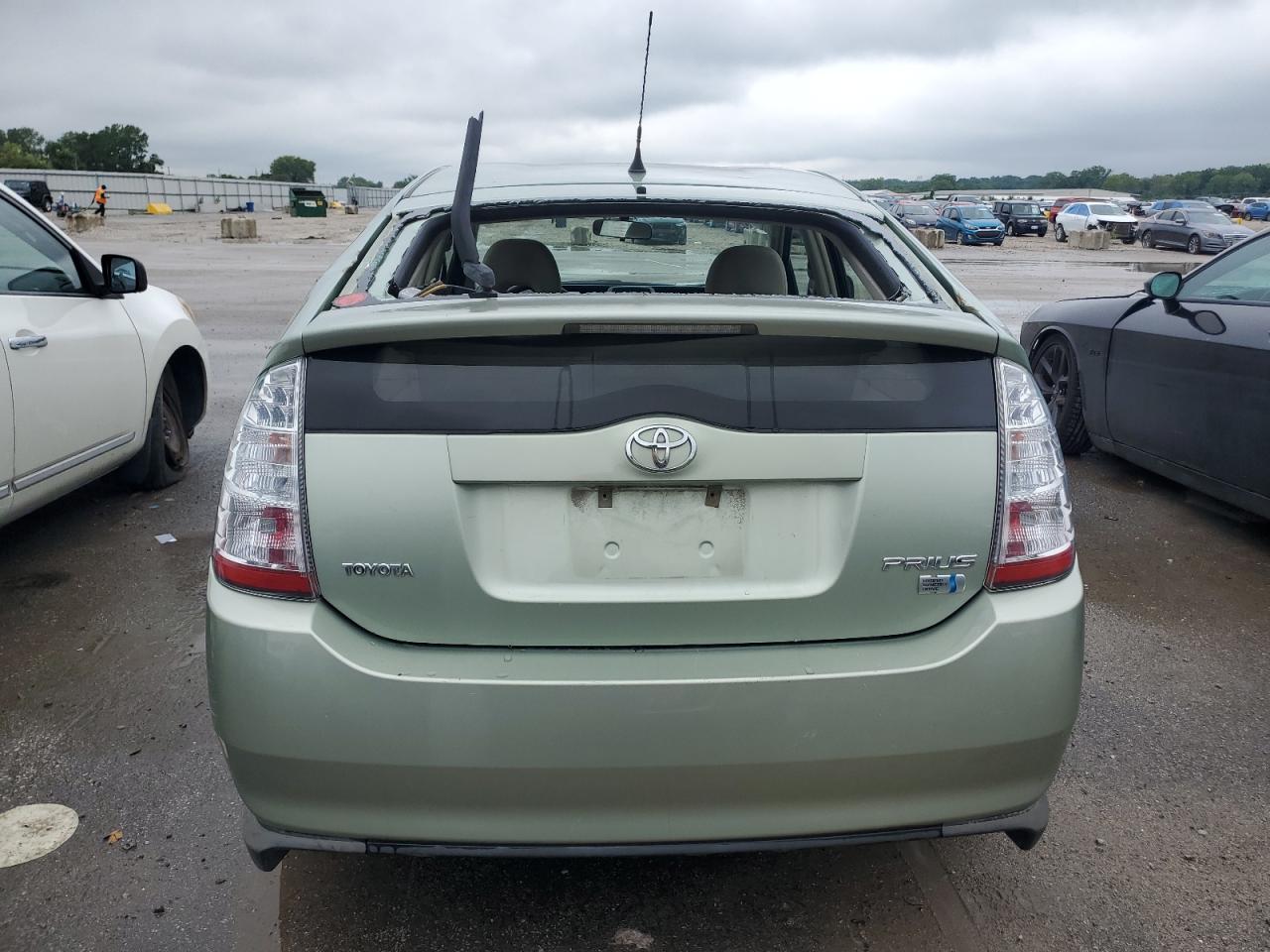 2008 Toyota Prius VIN JTDKB20U787696859 Copart auction photo, all over damage thumbnail 6