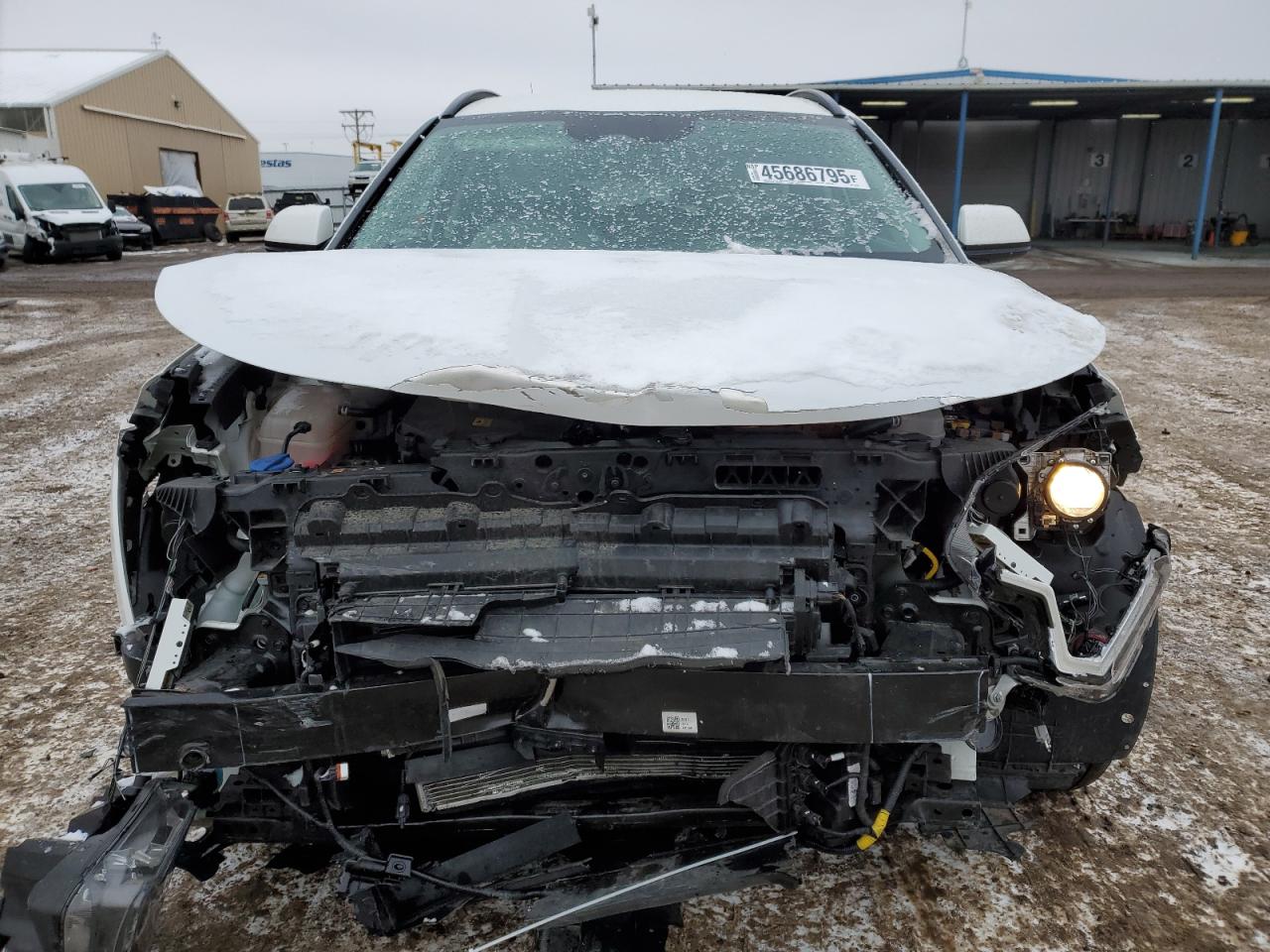 2024 KIA Niro VIN KNDCR3LE3R5124792 Copart auction photo, front end damage thumbnail 5