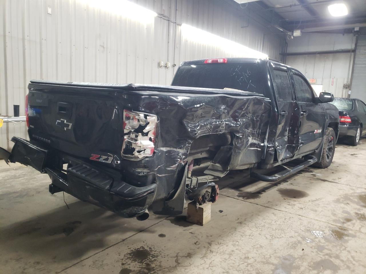 2017 Chevrolet Silverado VIN 1GCVKREC8HZ217956 Copart auction photo, side / rear end damage thumbnail 3