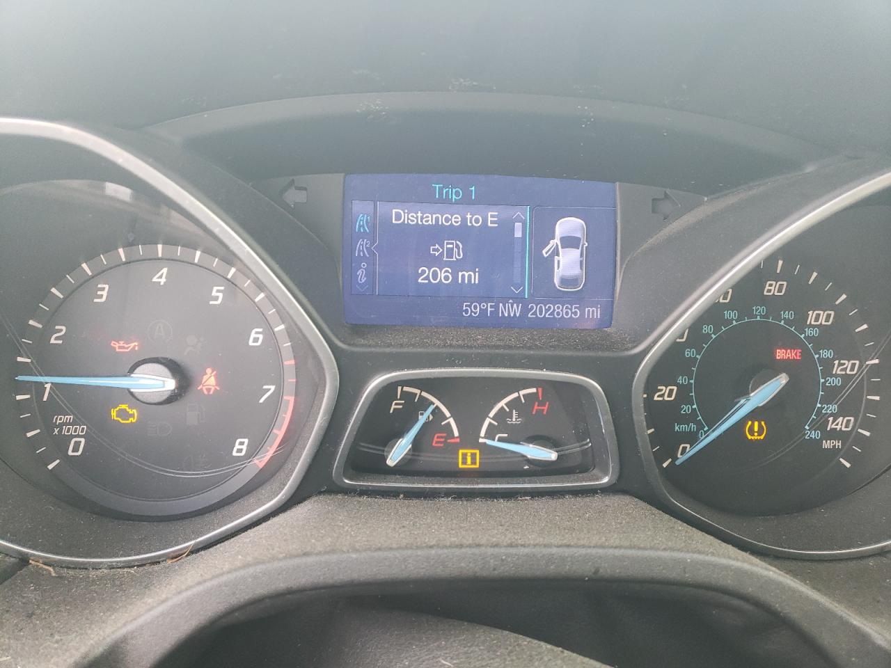 2013 Ford Focus VIN 1FADP3K26DL244355 Copart auction photo, rear end / minor dent/scratches damage thumbnail 9