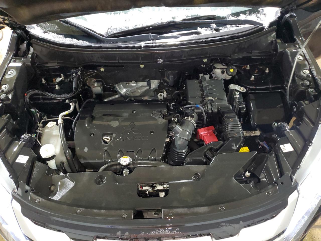 2021 Mitsubishi Outlander VIN JA4ARUAU0MU033320 Copart auction photo, front end damage thumbnail 12