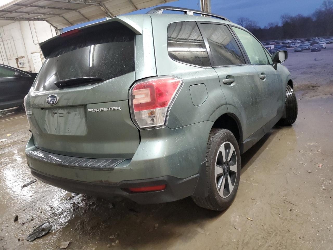2018 Subaru Forester VIN JF2SJAEC5JH469720 Copart auction photo, front end / undercarriage damage thumbnail 3