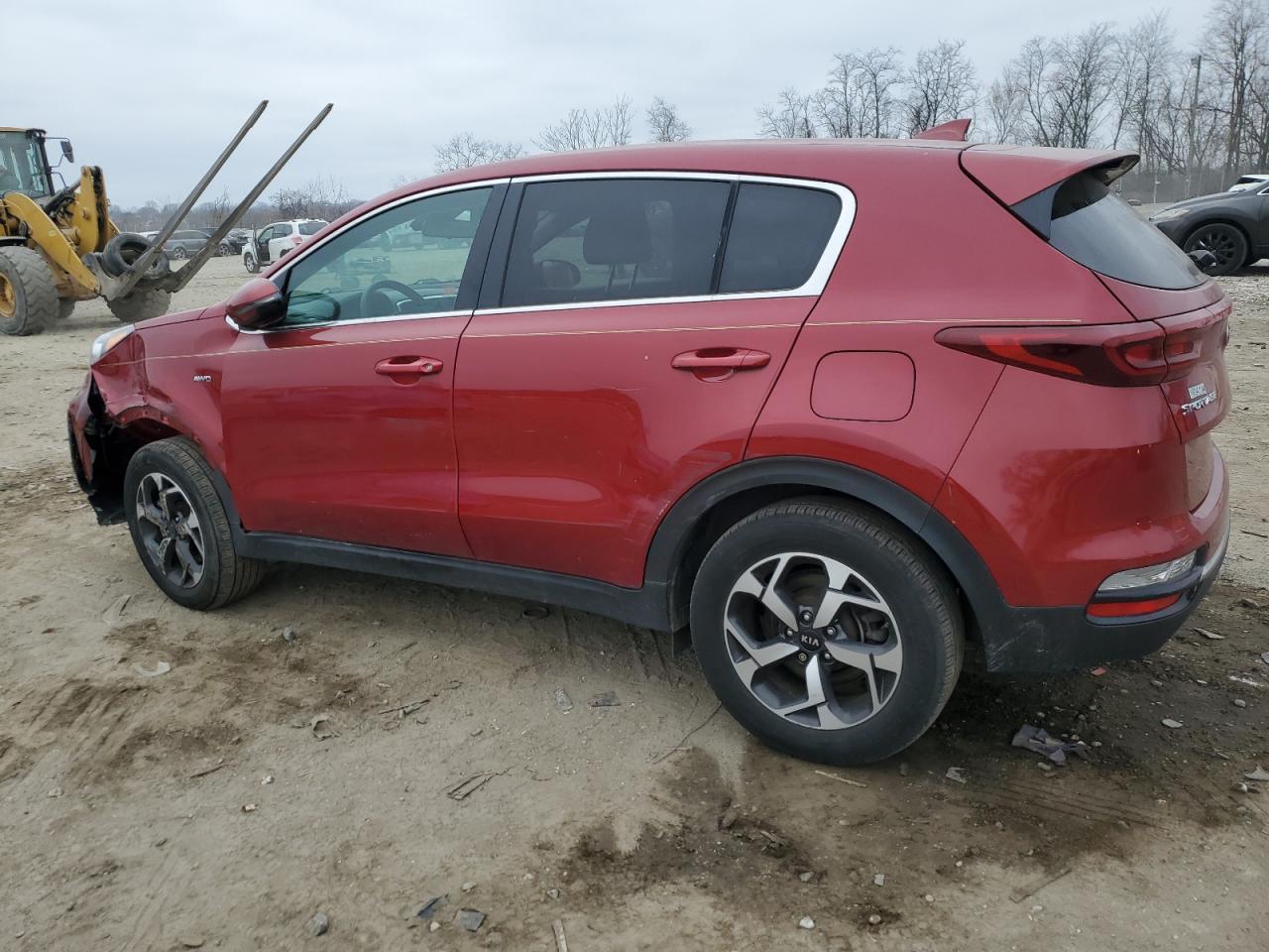 2020 KIA Sportage VIN KNDPMCAC6L7662058 Copart auction photo, vandalism / front end damage thumbnail 2