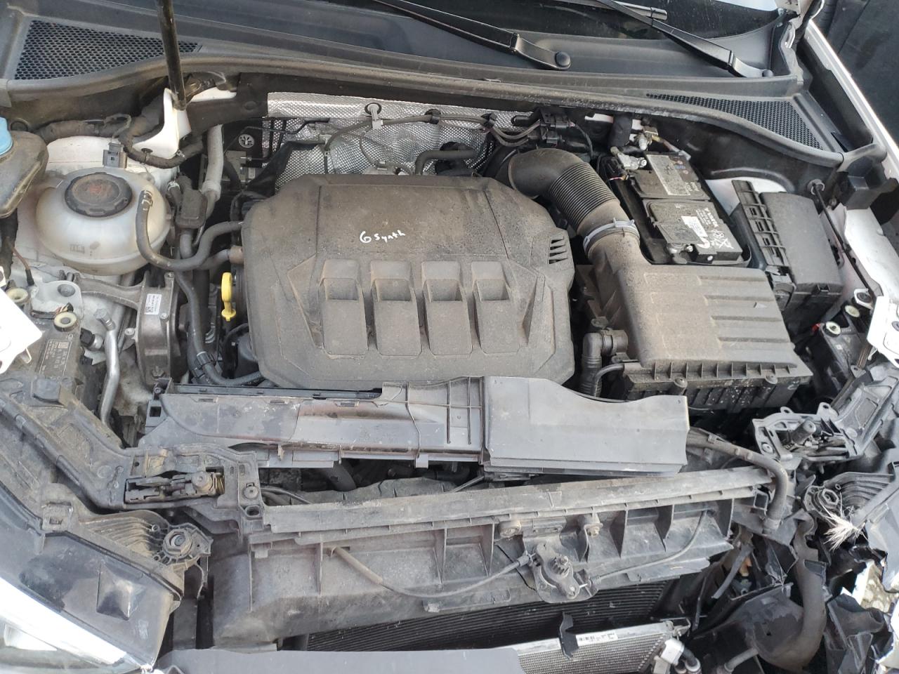 2020 Audi Q3 VIN WA1AECF34L1032533 Copart auction photo, front end damage thumbnail 12