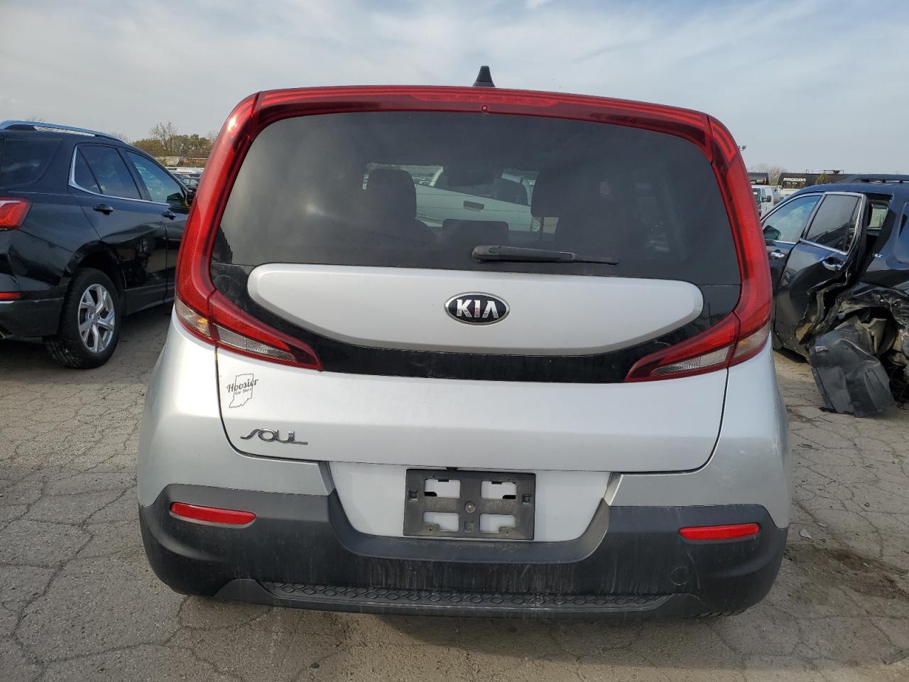 2020 KIA Soul VIN KNDJ23AU0L7096032 Copart auction photo, front end damage thumbnail 6