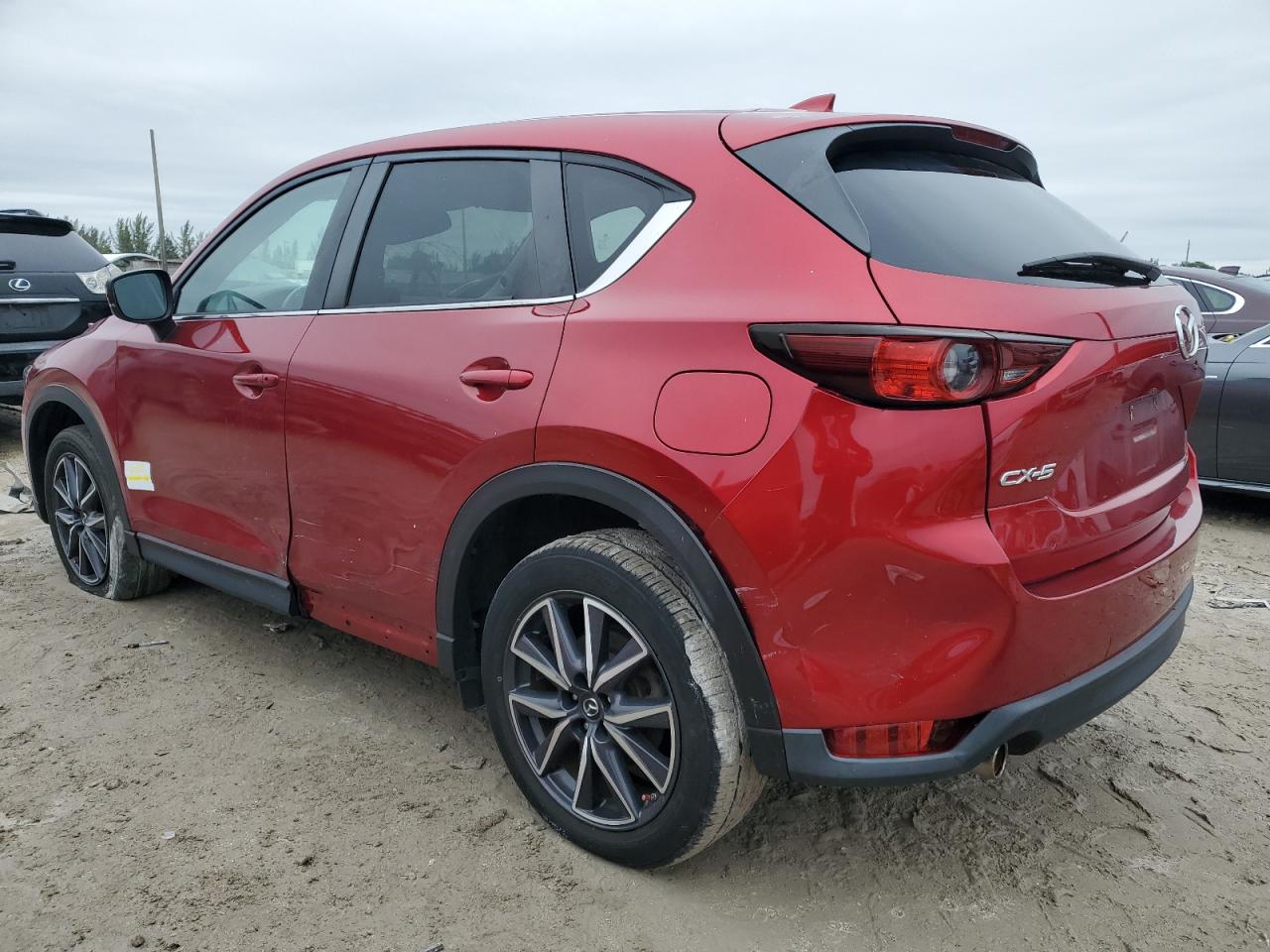 2018 Mazda CX-5 VIN JM3KFACM4J0403970 Copart auction photo, water/flood / all over damage thumbnail 2