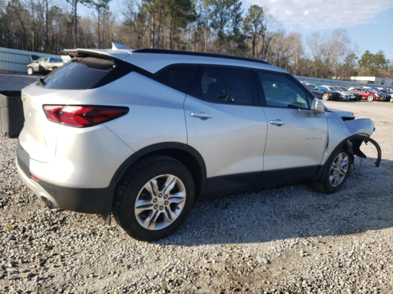 2019 Chevrolet Blazer VIN 3GNKBCRS1KS699277 Copart auction photo, front end damage thumbnail 3