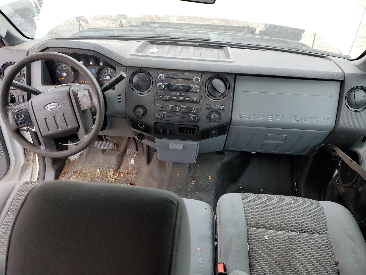 2014 Ford F350 VIN 1FT8X3B6XEEB01977 Copart auction photo, front end damage thumbnail 8