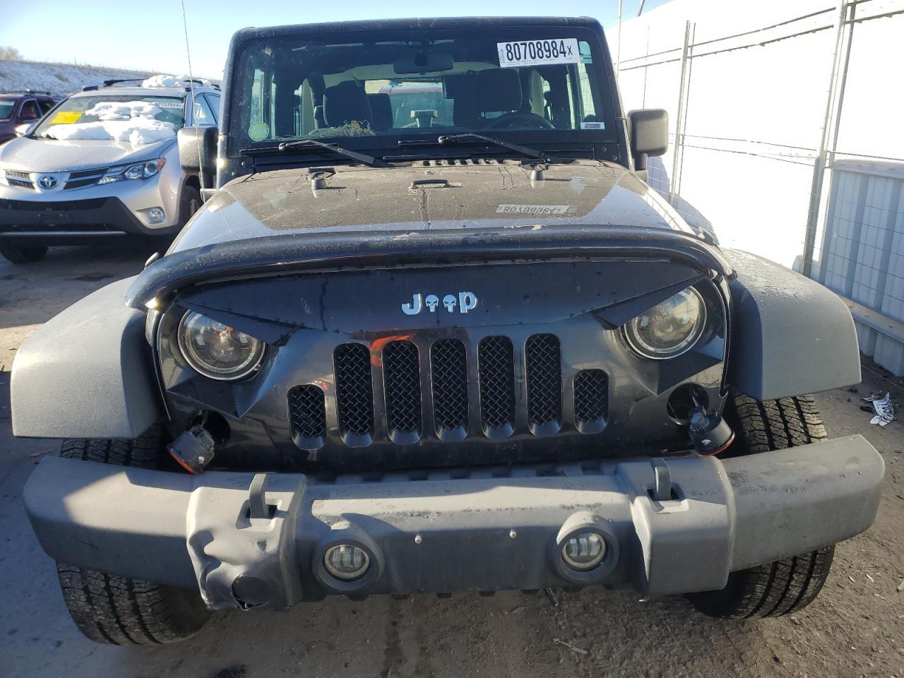 2012 Jeep Wrangler VIN 1C4AJWAG1CL286993 Copart auction photo, rear end damage thumbnail 5