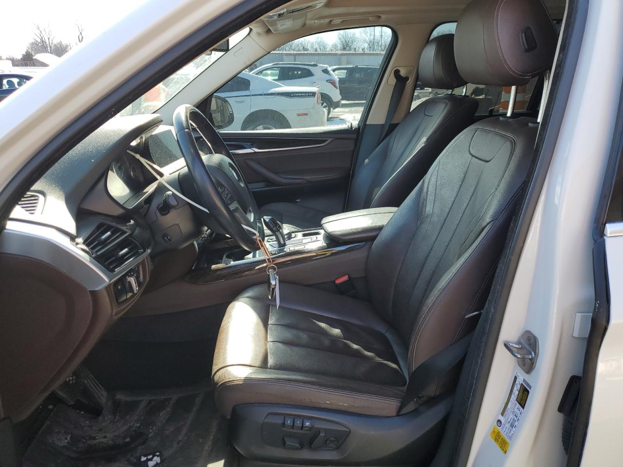 2015 BMW X5 VIN 5UXKR2C57F0H41211 Copart auction photo, front end / undercarriage damage thumbnail 7