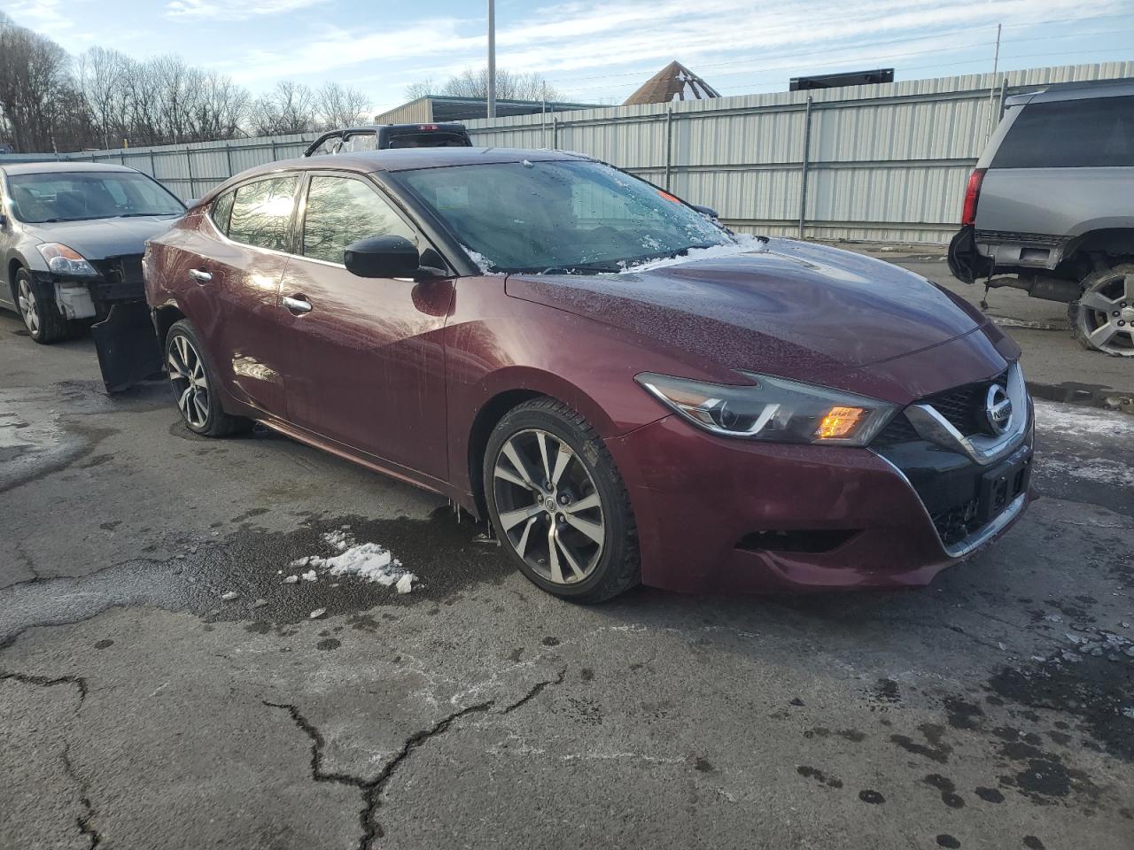 2017 Nissan Maxima VIN 1N4AA6AP2HC425817 Copart auction photo, rear end damage thumbnail 4