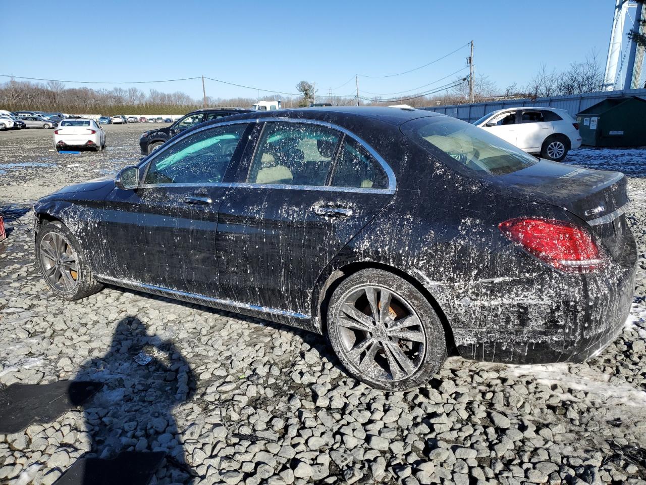 2021 Mercedes-Benz C-klasse VIN W1KWF8EB3MR635173 Copart auction photo, front end damage thumbnail 2