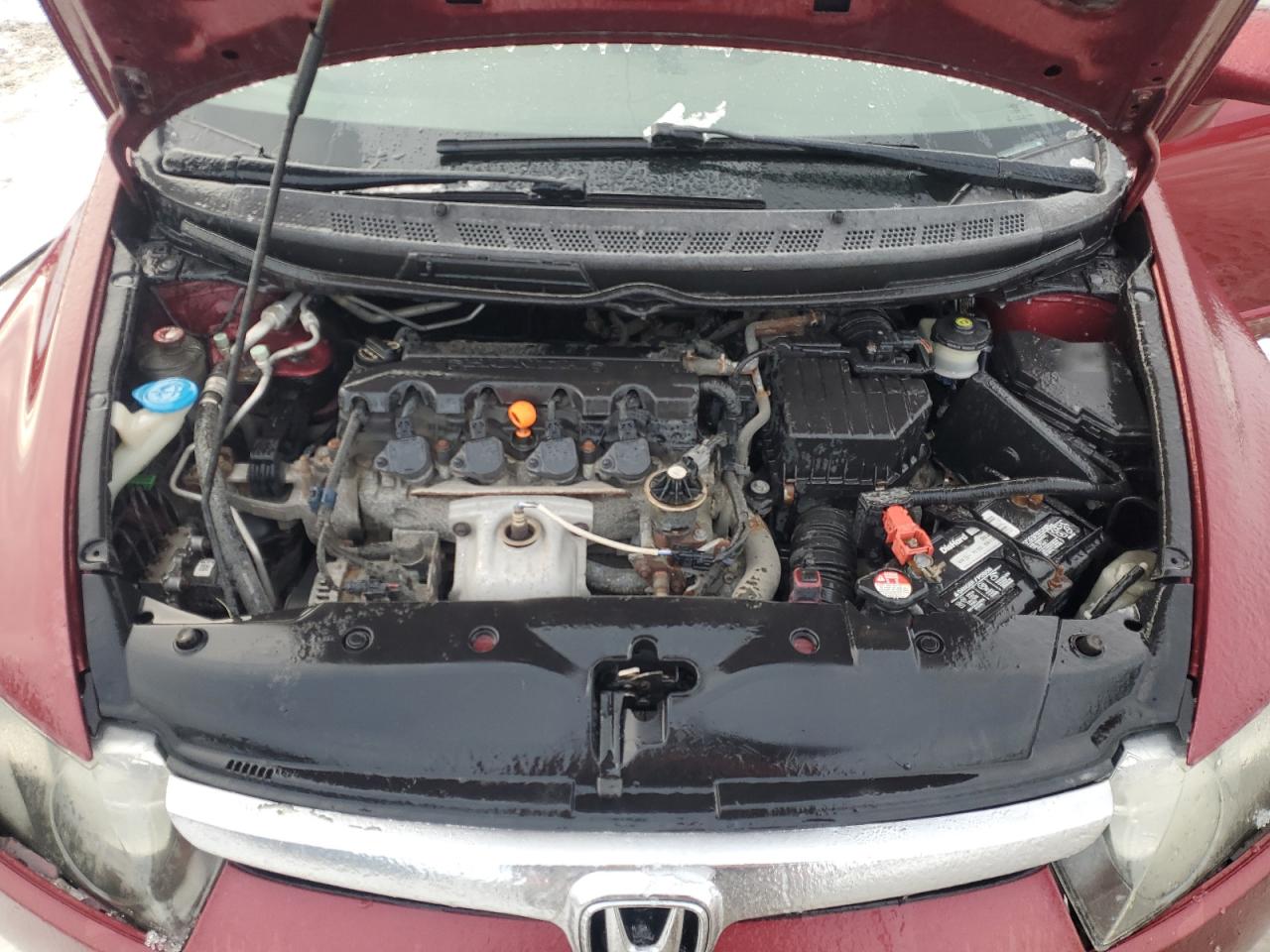 2008 Honda Civic VIN 1HGFA16568L116833 Copart auction photo, front end damage thumbnail 11