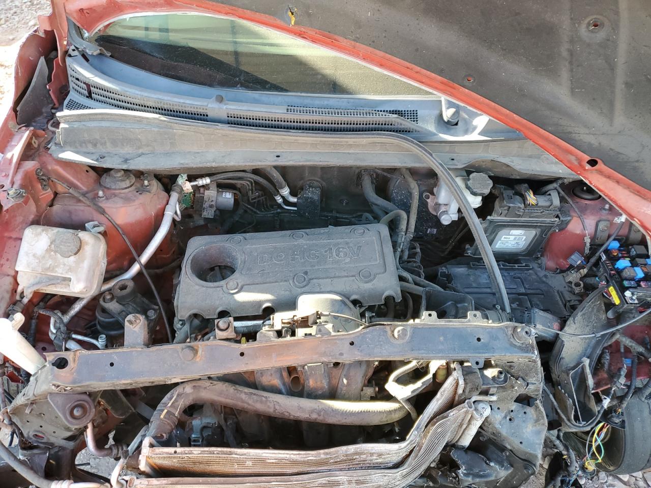 2012 Hyundai Tucson VIN KM8JU3AC3CU374484 Copart auction photo, all over damage thumbnail 12