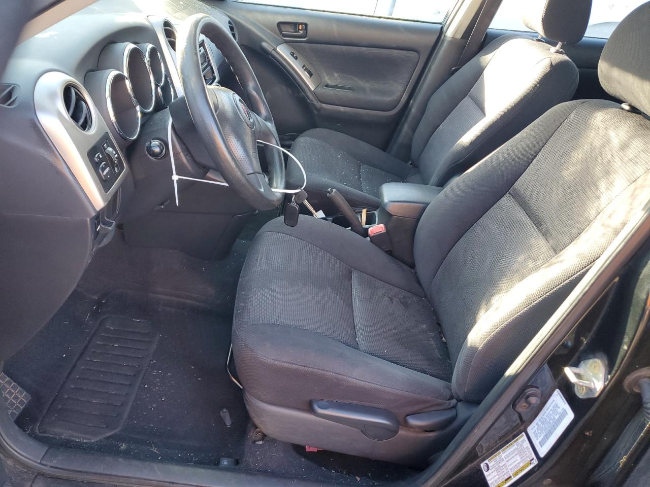 2005 Pontiac Vibe VIN 5Y2SL63805Z400292 Copart auction photo, top/roof / front end damage thumbnail 7