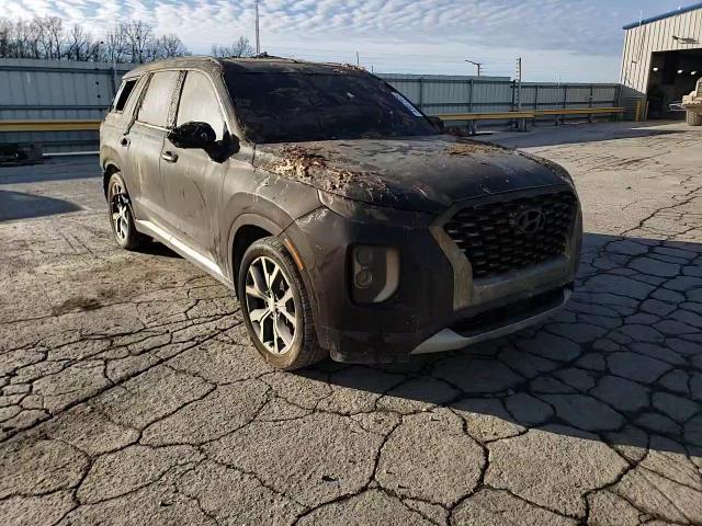 2021 Hyundai Palisade VIN KM8R5DHE2MU210478 Copart auction photo, burn damage thumbnail 11
