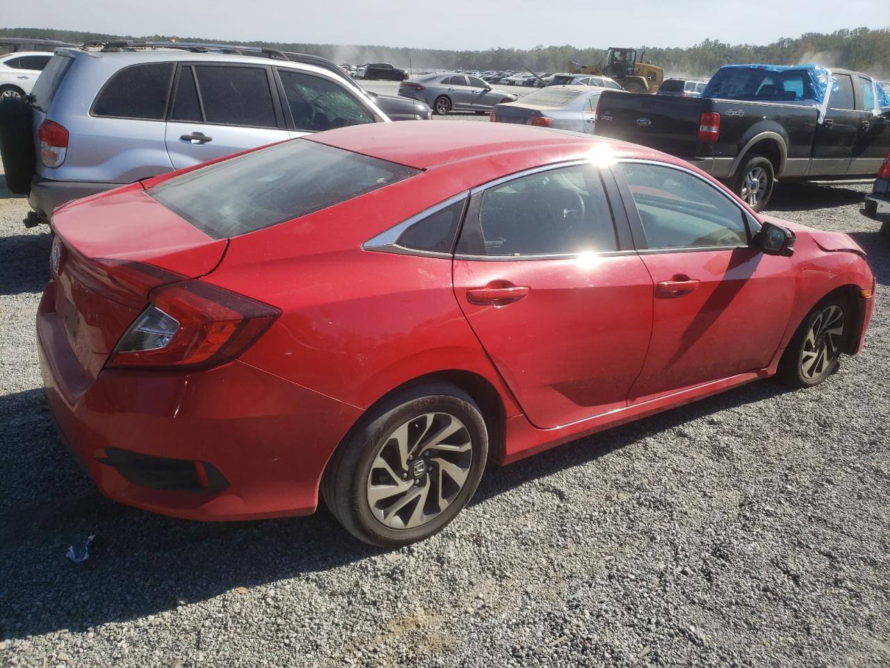 2016 Honda Civic VIN 2HGFC2F7XGH565056 Copart auction photo, front end damage thumbnail 3