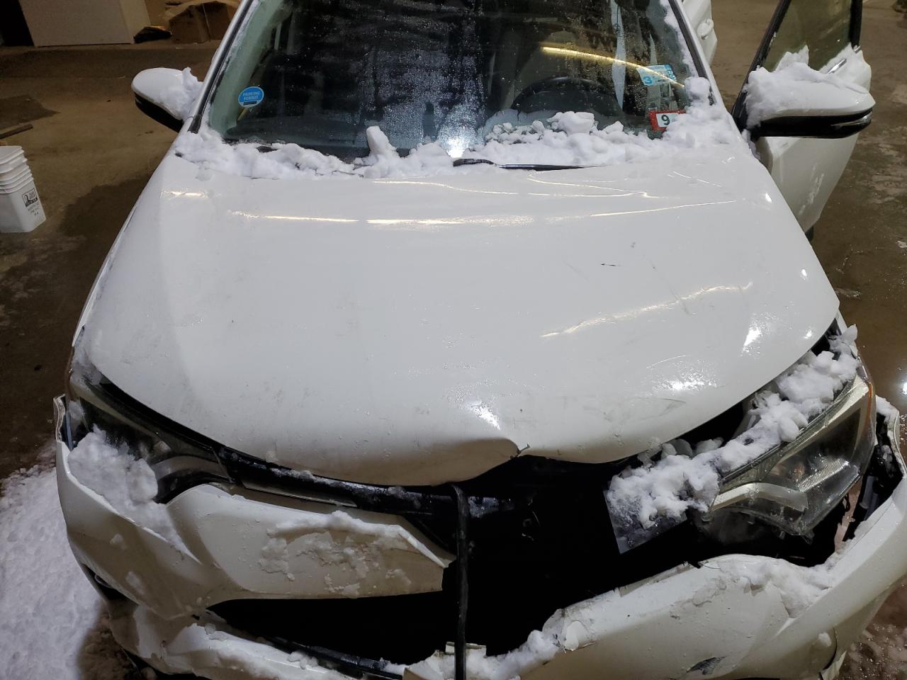 2017 Toyota RAV 4 VIN JTMRFREV5HD205655 Copart auction photo, front end damage thumbnail 13