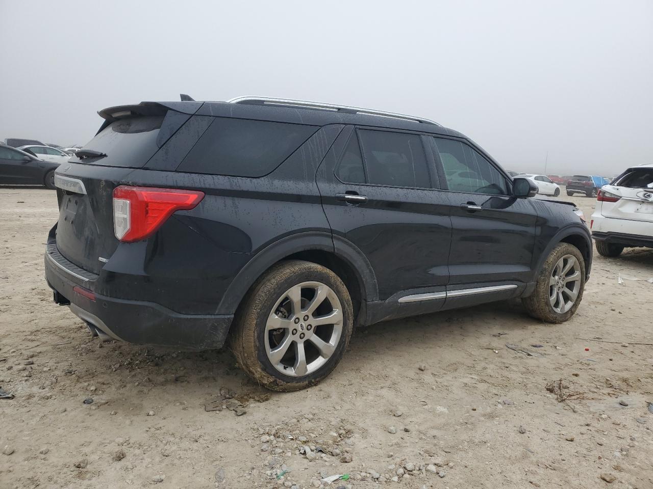 2020 Ford Explorer VIN 1FM5K8HC0LGA27204 Copart auction photo, front end / rear end damage thumbnail 3