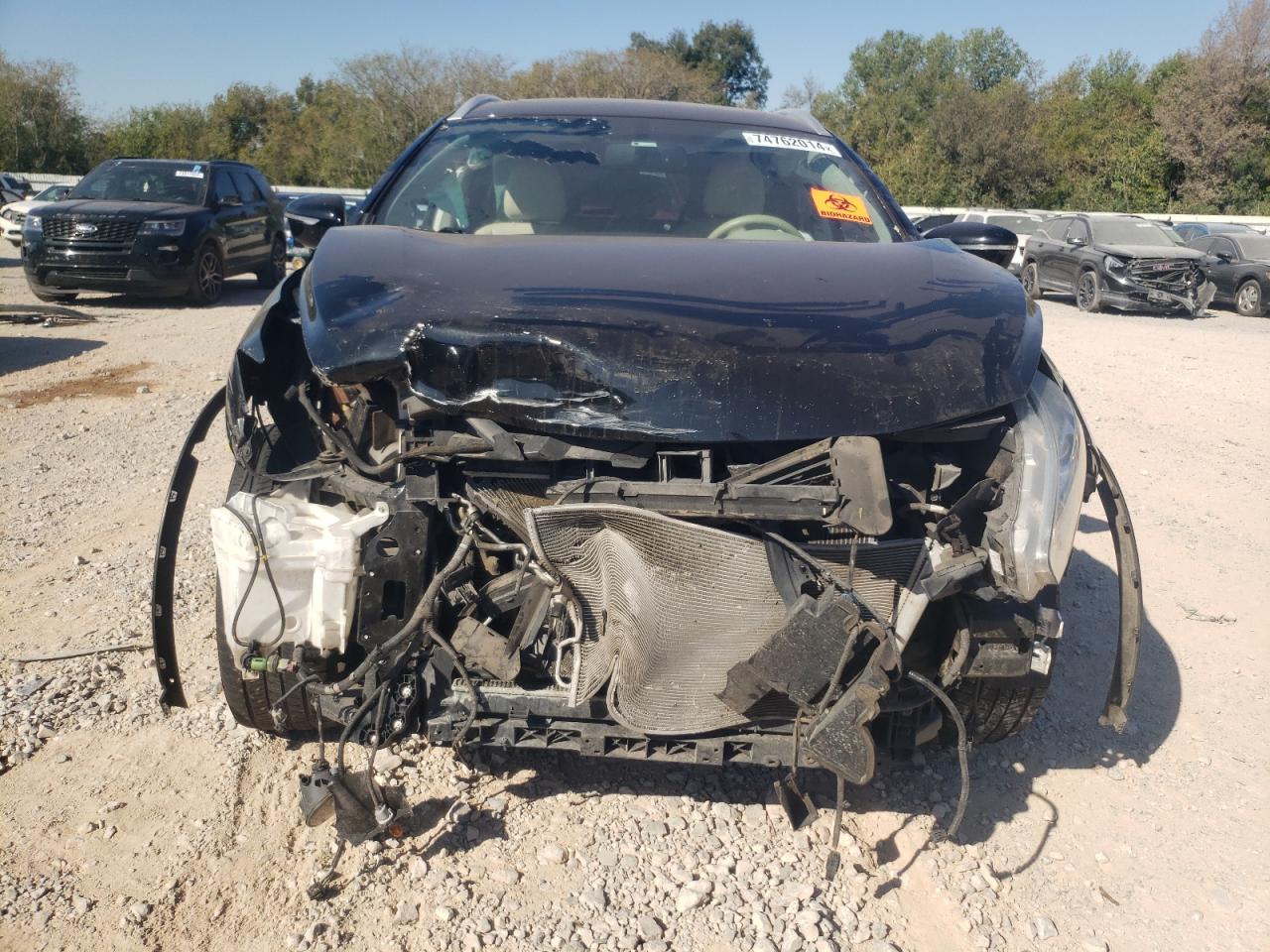 2015 Nissan Murano VIN 5N1AZ2MHXFN265831 Copart auction photo, front end / minor dent/scratches damage thumbnail 5
