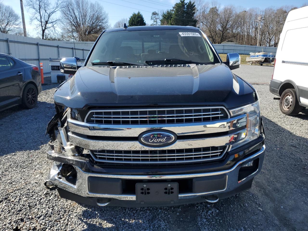 2018 Ford F-150 VIN 1FTEW1EG2JFC22635 Copart auction photo, front end / rear end damage thumbnail 5
