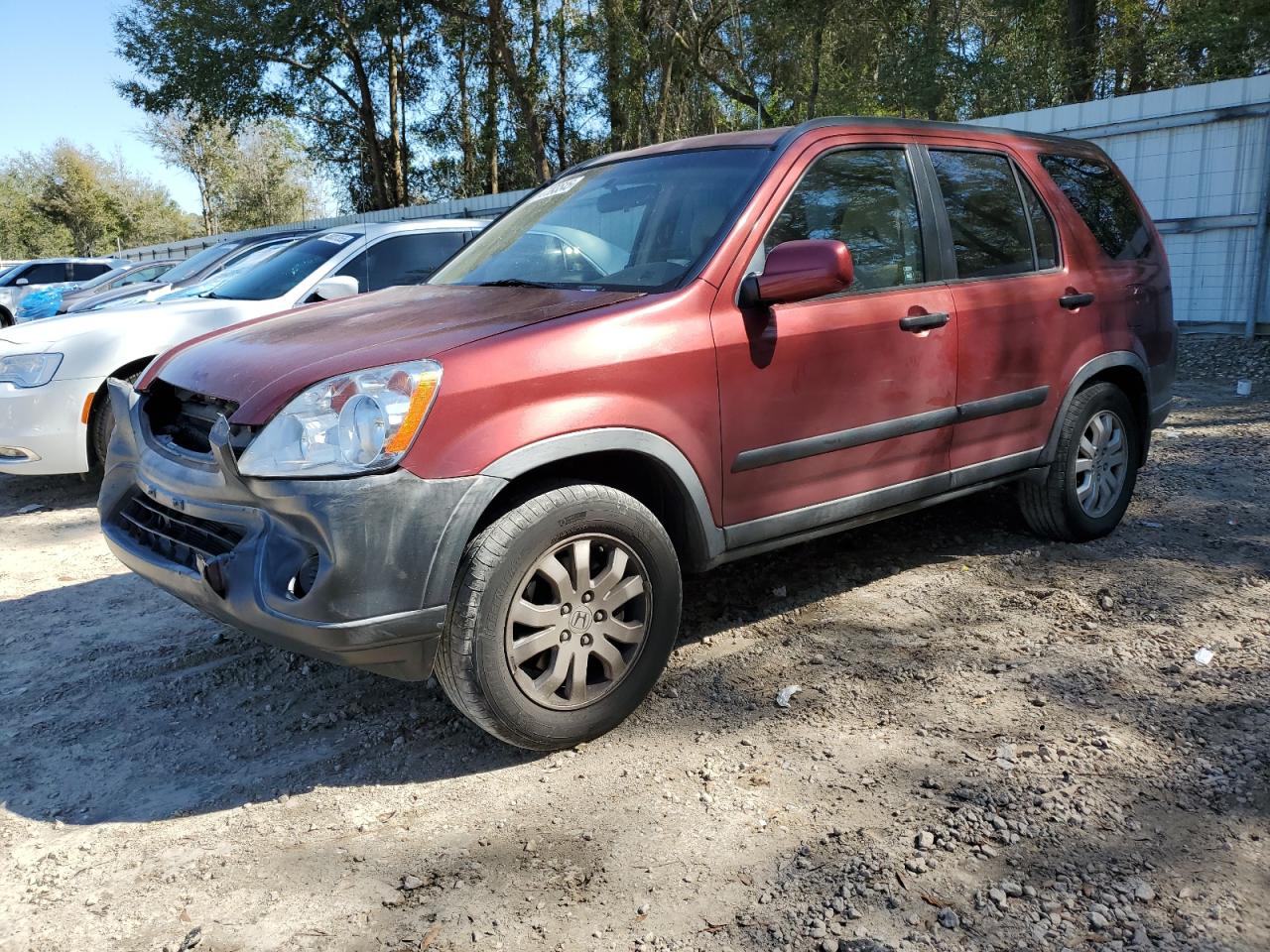 2005 Honda CR-V VIN JHLRD78855C027654