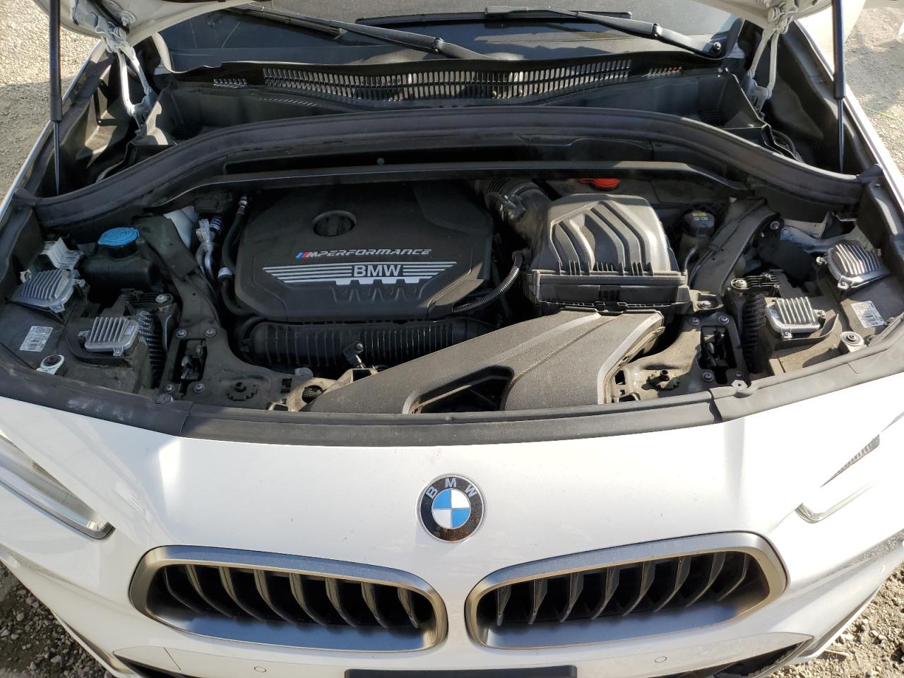 2019 BMW X2 VIN WBXYN1C56KEF29692 Copart auction photo, side / front end damage thumbnail 12