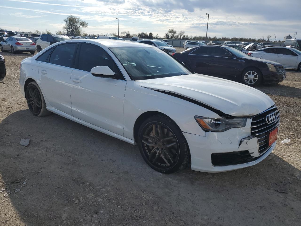 2016 Audi A6 VIN WAUCFAFC0GN039409 Copart auction photo, front end damage thumbnail 4