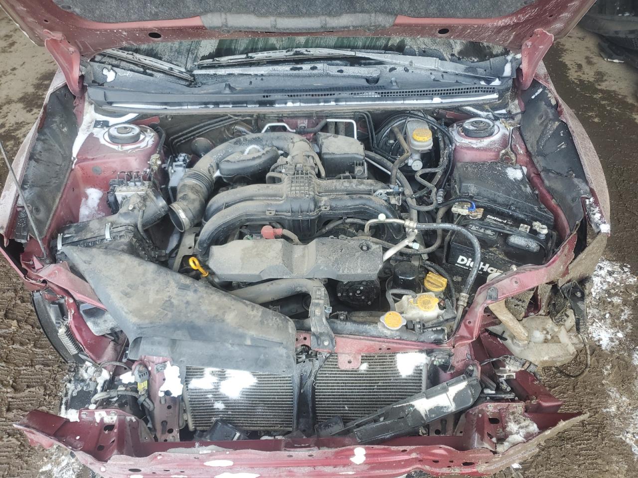 2015 Subaru Impreza VIN JF1GJAM67FH016339 Copart auction photo, front end damage thumbnail 11