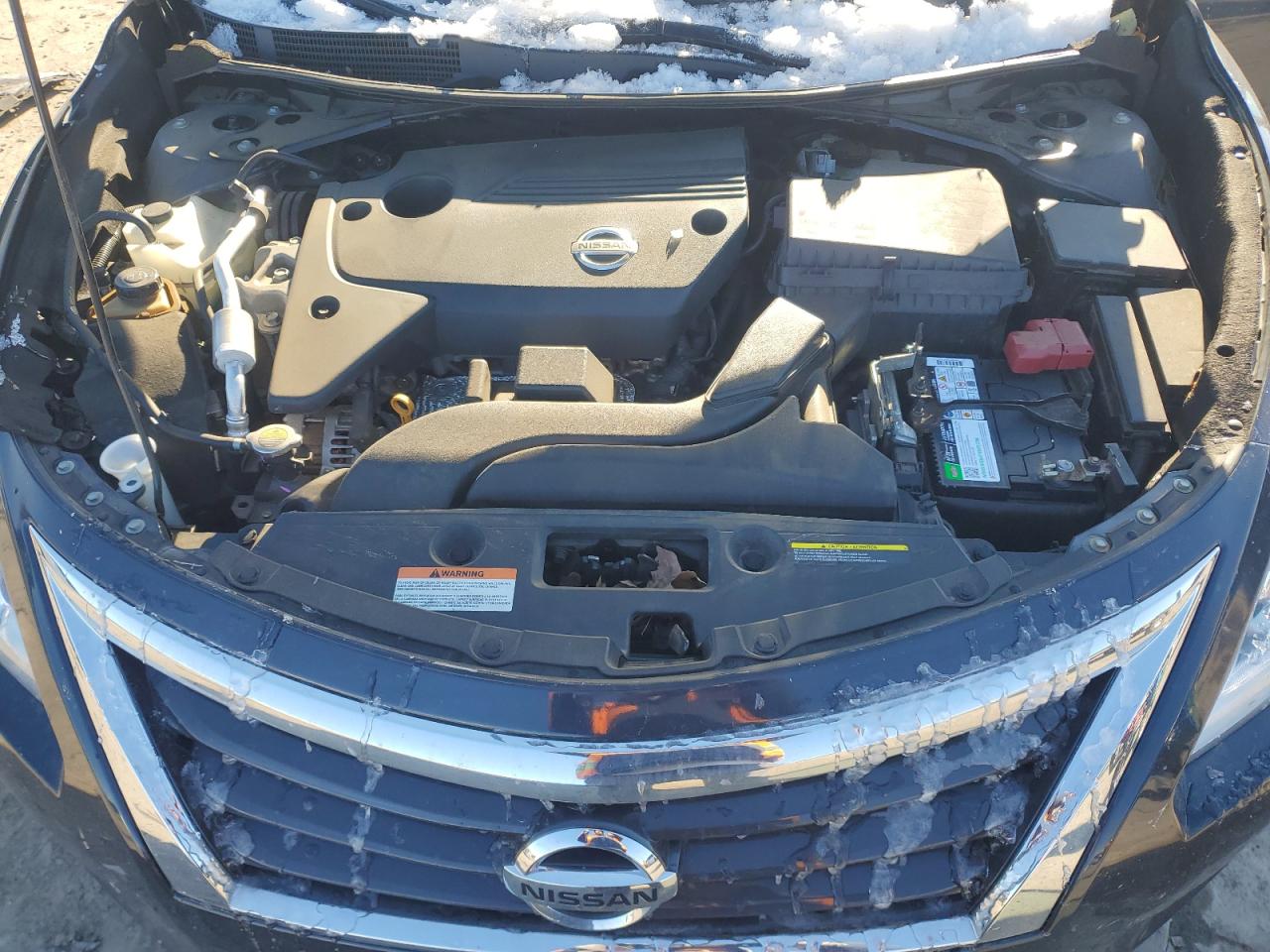 2015 Nissan Altima VIN 1N4AL3AP8FC445978 Copart auction photo, front end / side damage thumbnail 11