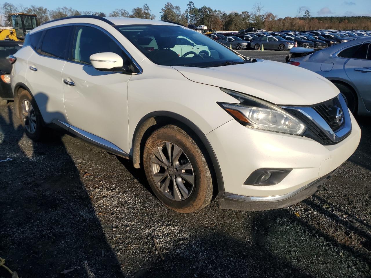2015 Nissan Murano VIN 5N1AZ2MG2FN208076 Copart auction photo, front end / undercarriage damage thumbnail 4