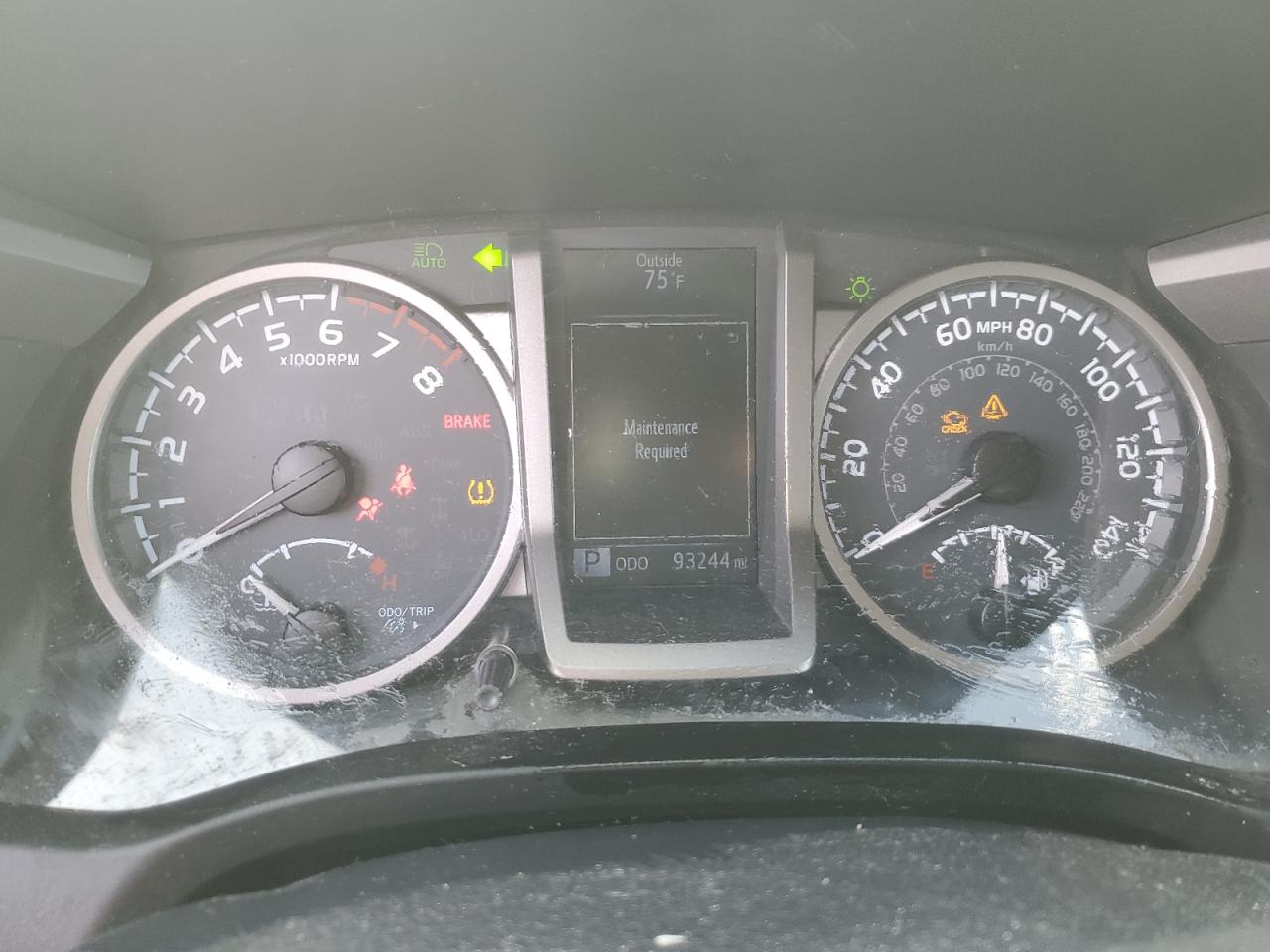2019 Toyota Tacoma VIN 5TFRZ5CN9KX084007 Copart auction photo, front end damage thumbnail 9