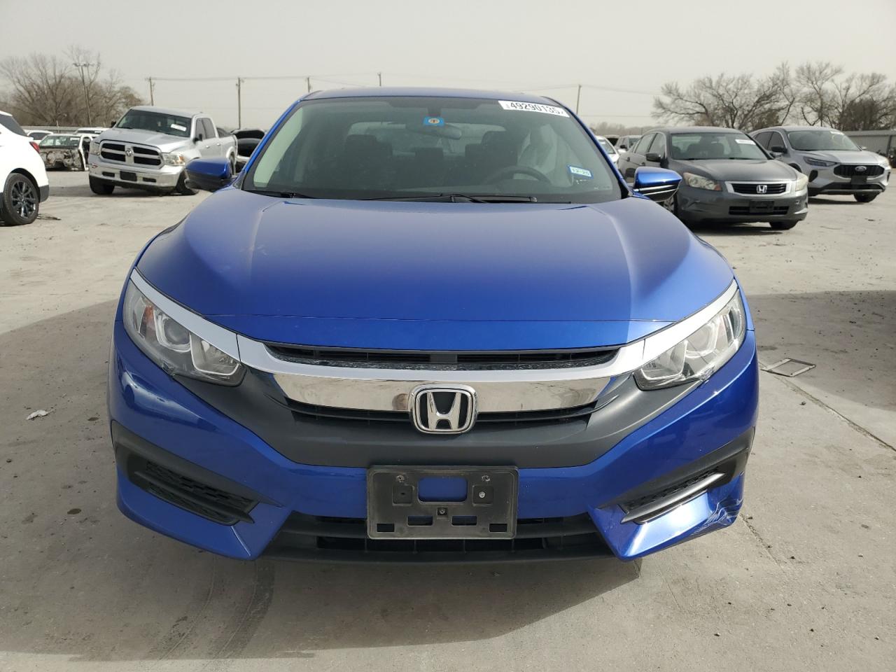 2018 Honda Civic VIN 19XFC2F75JE043999 Copart auction photo, side damage thumbnail 5