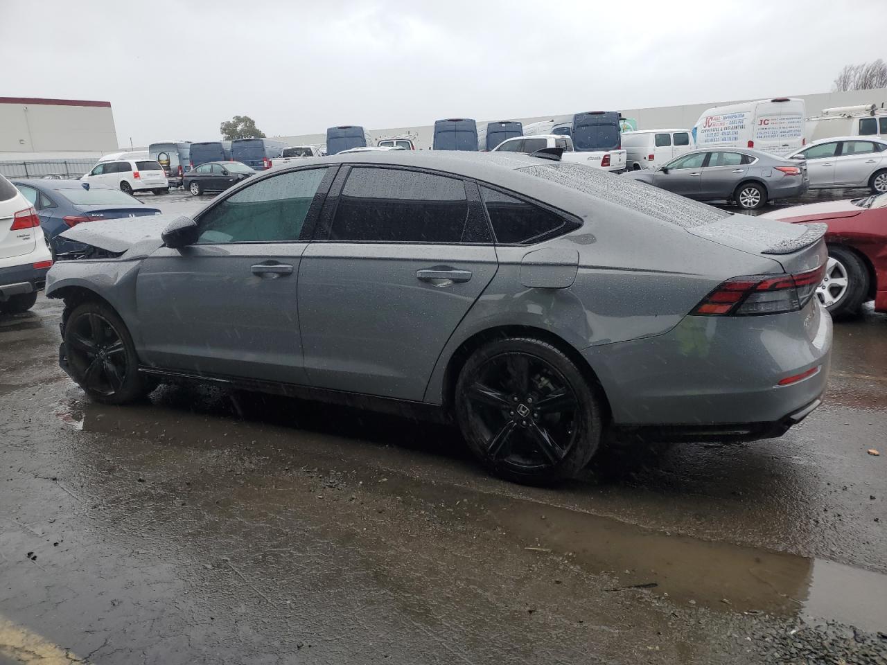 2024 Honda Accord VIN 1HGCY2F76RA032272 Copart auction photo, front end / rear end damage thumbnail 2